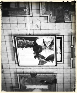 Bubbles' place of honor on the new Clue board. 